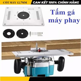 Tấm gá máy phay cầm tay ❤️không kén máy❤️ mặt bàn máy phay gỗ dụng cụ làm mộc .