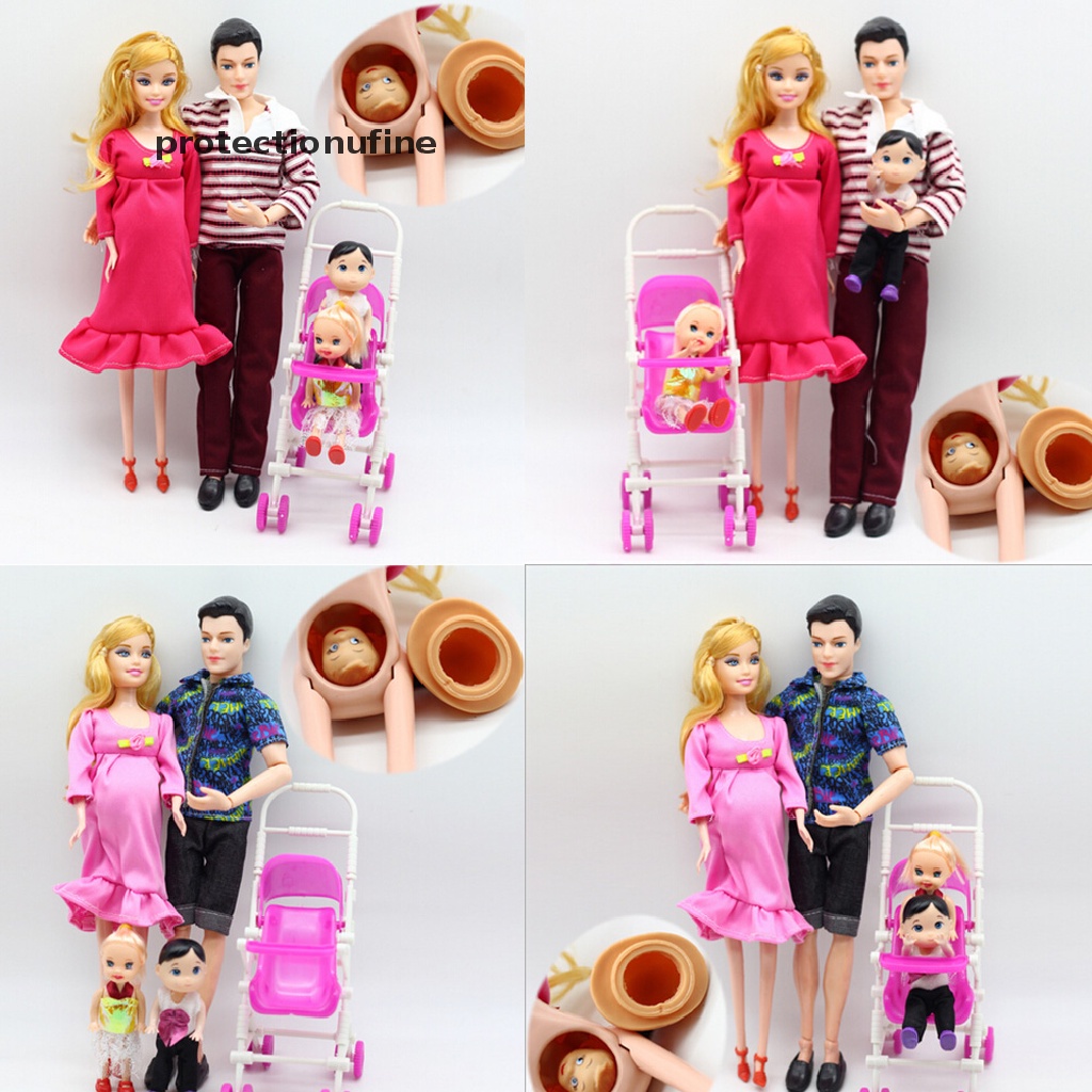 Set 6 Búp Bê Mang Thai Đồ Chơi Giáo Dục Cho Bé PR3VN