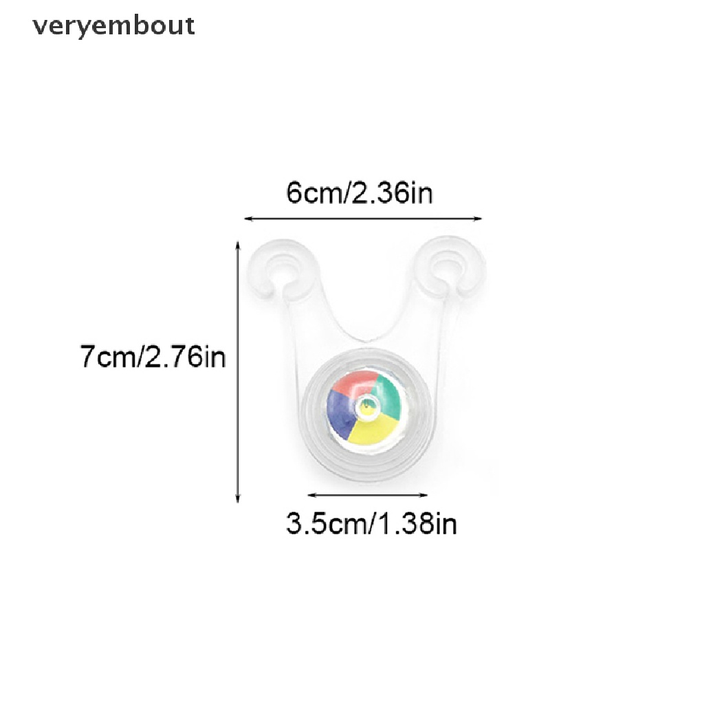 1 Dây Đèn LED Cảnh Báo Mini Bằng Nhựa Chống Nước Treo Lều Cắm Trại