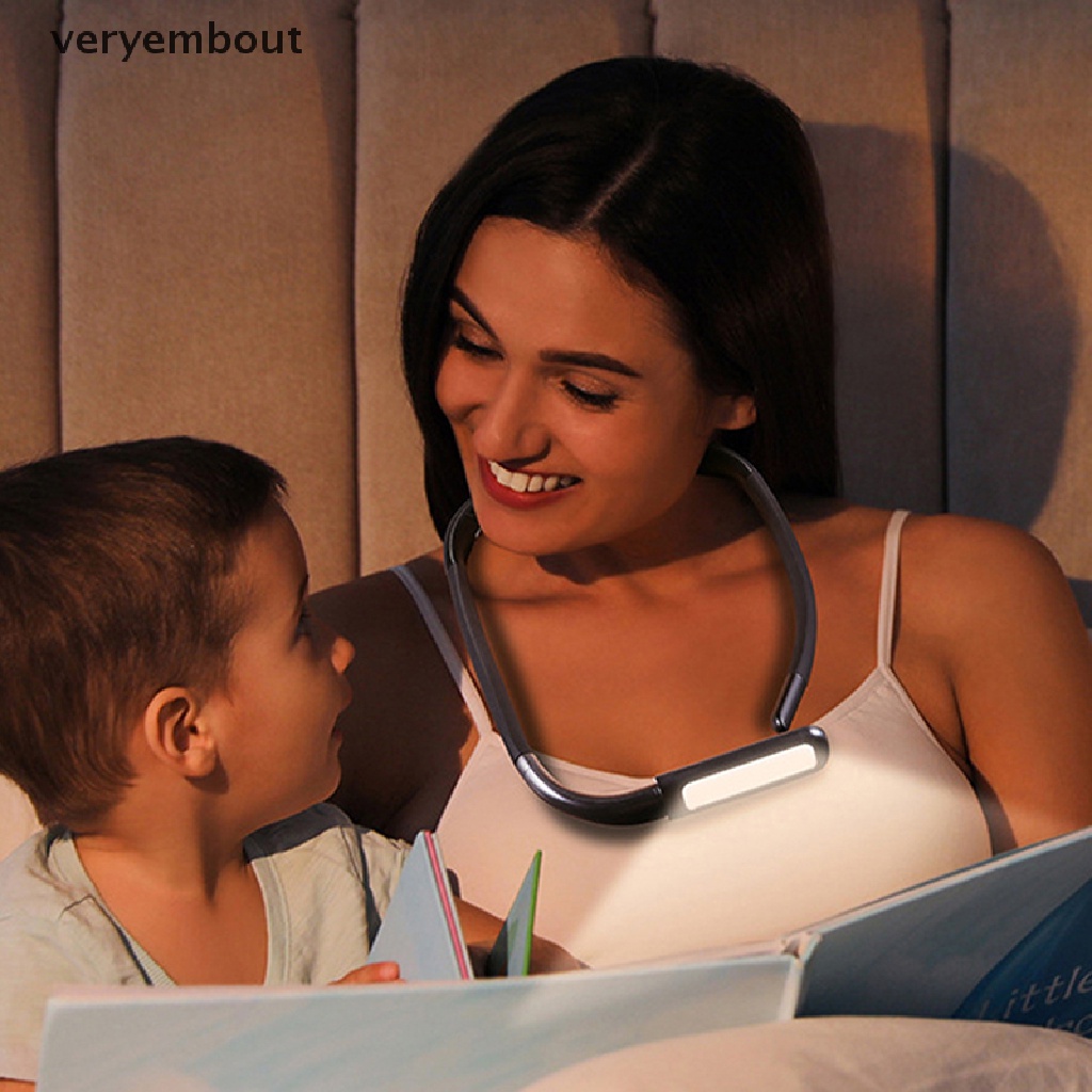 1 Đèn LED Đọc Sách Có Thể Điều Chỉnh Độ Sáng Tiện Dụng