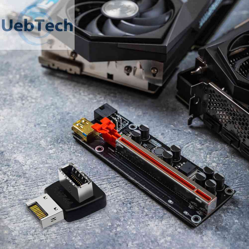 Bộ Chuyển Đổi USB 3.1 Type E 90 Độ Phía Trước USB C Cho Bo Mạch Chủ PC