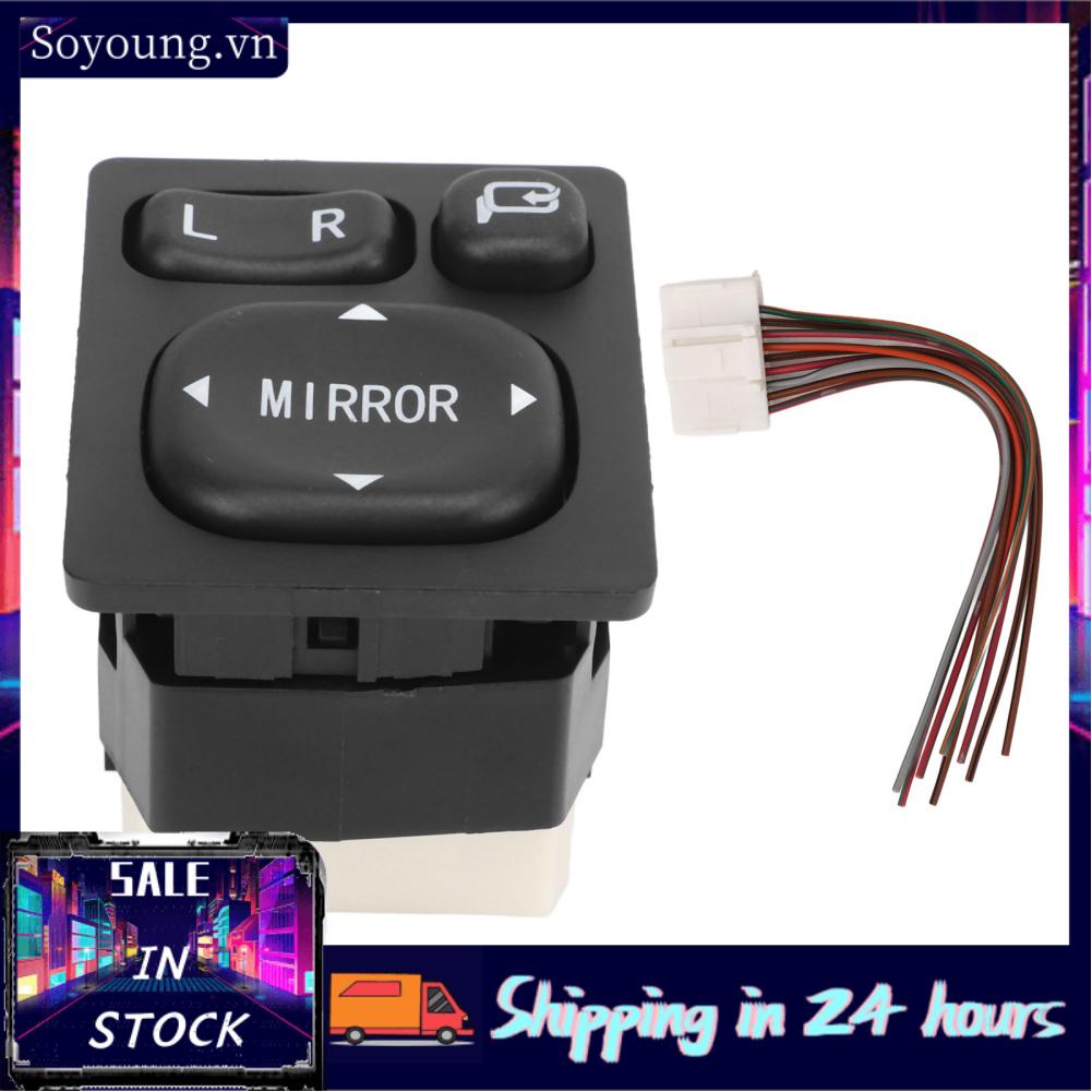 Soyoung Rear View Mirror Folding Control Switch  Durable High Precision 84872‑52040 Easy To Install Perfect Fit Door for Car