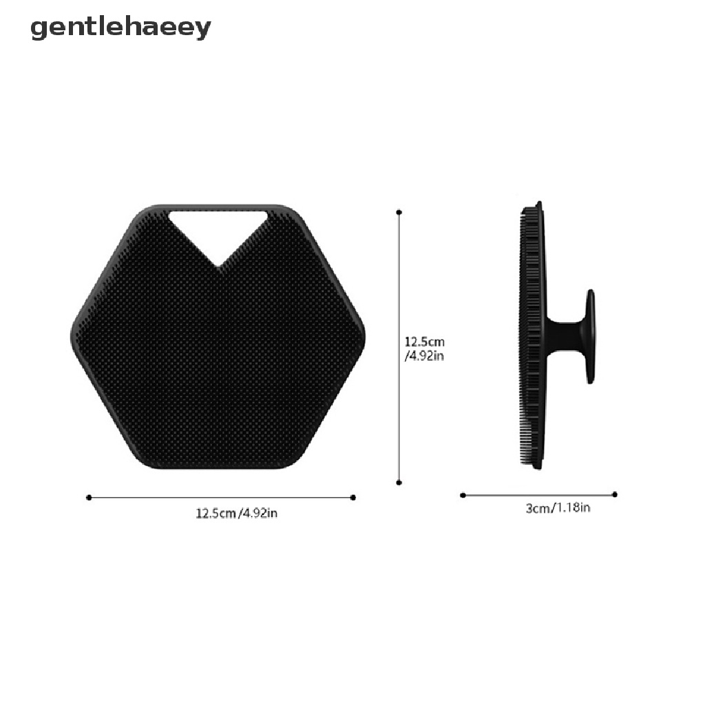 Bàn Chải Chà Lưng Tẩy Tế Bào Chết Toàn Thân Bằng Silicone Làm Sạch Sâu &amp; Phụ Kiện Phòng Tắm