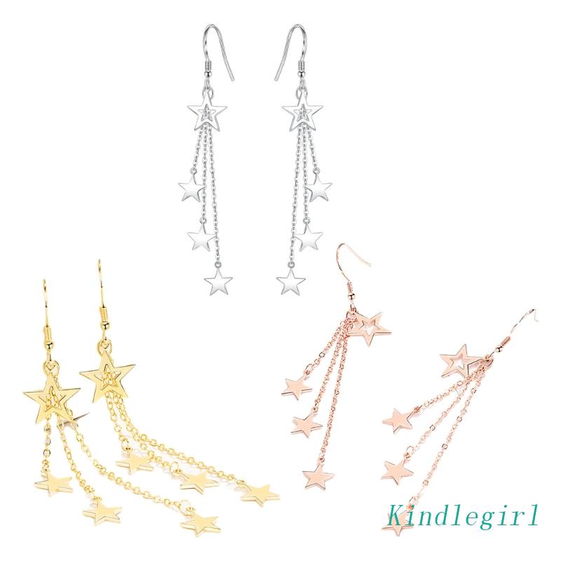 Khuyên Tai Nữ Trang Dáng Dài Tạo Hình Độc Đáo