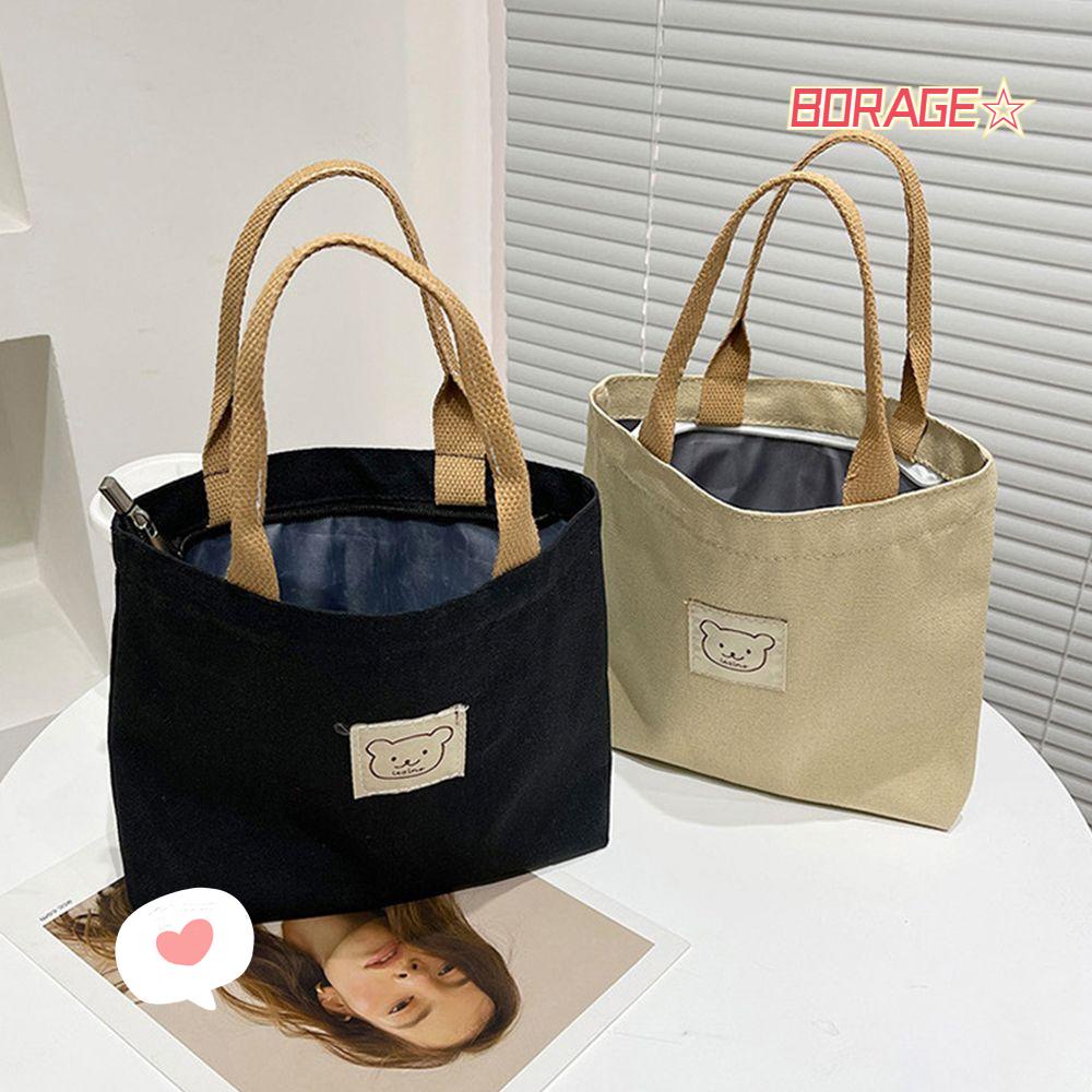 Túi Tote Cỡ Lớn In Họa Tiết Gấu Hoạt Hình Cho Nữ