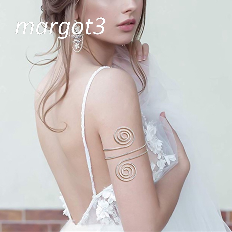 Vòng Đeo Cánh Tay Nhiều Lớp Phong Cách Boho Đơn Giản Cho Nữ