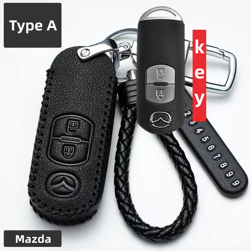 MAZDA Vỏ Bọc Chìa Khóa Bằng Kim Loại Cho mazda2 mazda3 mazda6 BT50 mazdamx6 mazdacx3 mazdacx30 mazdacx5 mazdacx8 mazdacx9