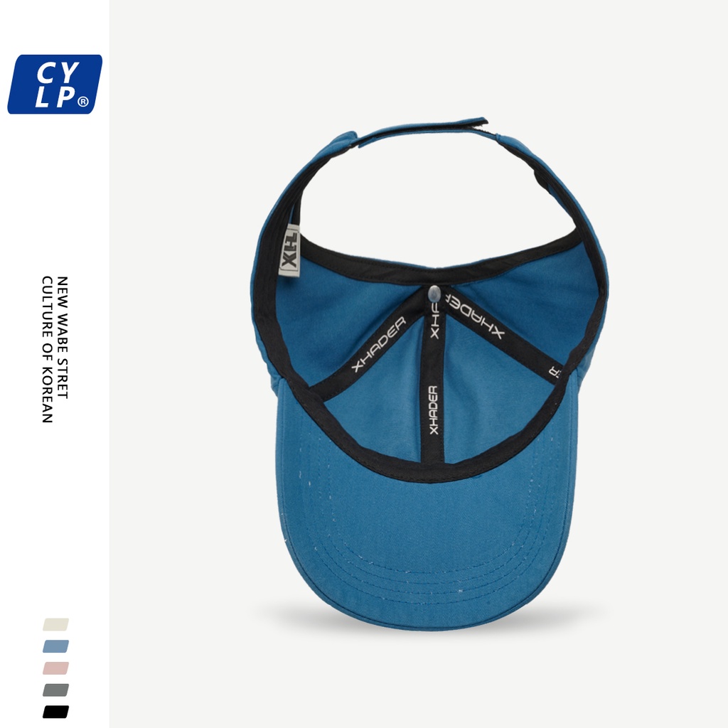 Mũ Lưỡi Trai Hở Chóp Thêu Chữ Thời Trang Đường Phố Hàn Quốc Cho Nữ