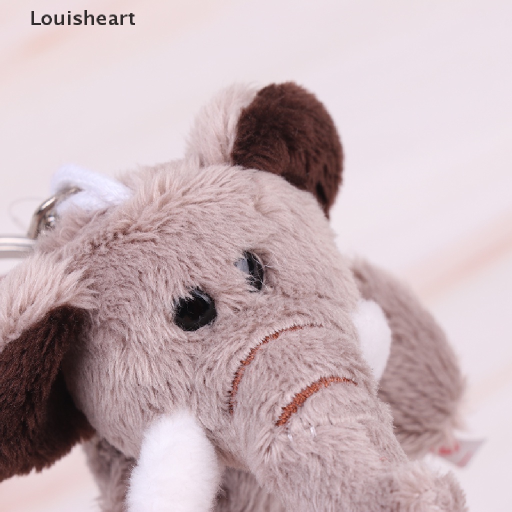 Louisheart Móc Khóa Hình Chú Voi Nhồi Bông Đáng Yêu