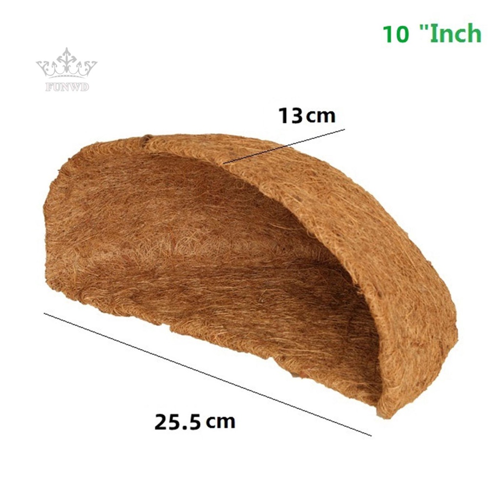 Giỏ Trồng Cây Dạng Treo Hình Tròn Bằng Sợi Dừa 10-30Cm