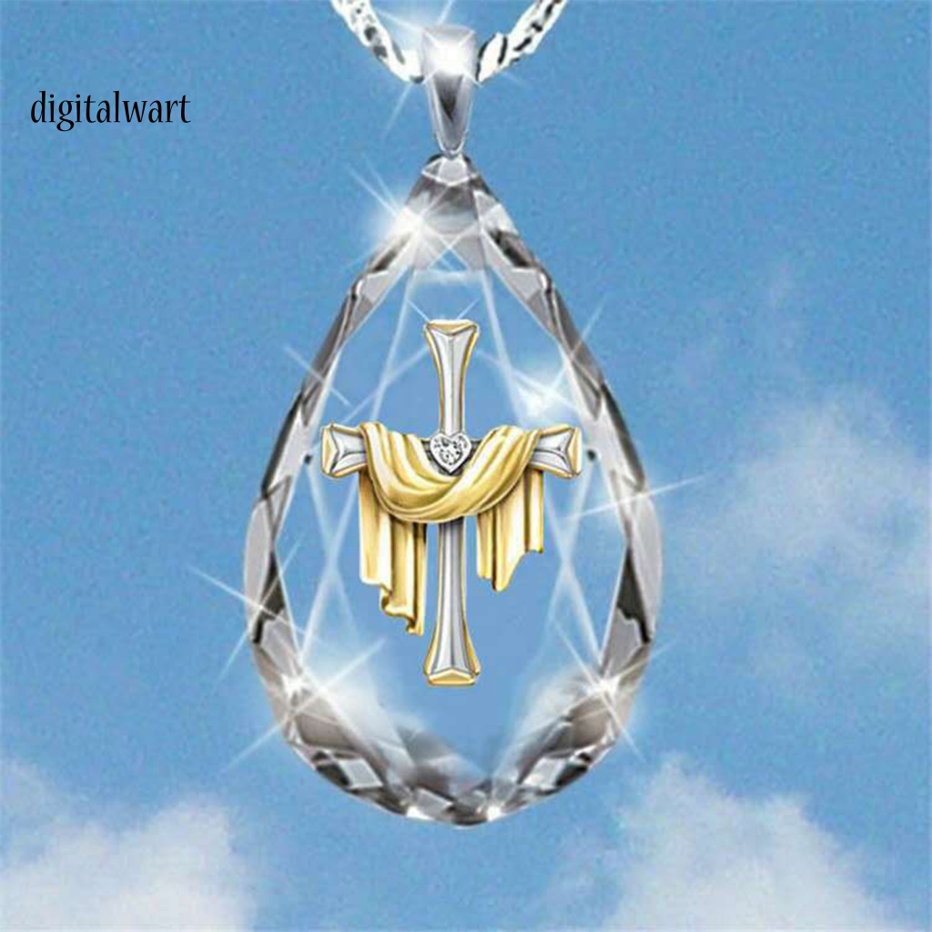 Kỹ Thuật Số| Vòng cổ HợP Kim HìNh Chữ ThậP ThờI Trang