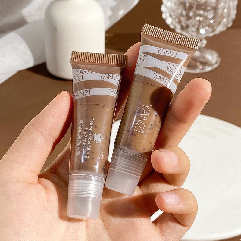 Son Dưỡng Môi Chiết Xuất Cà Phê Tẩy Tế Bào Chết Dưỡng Ẩm