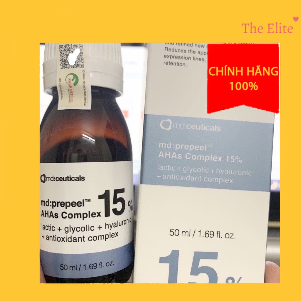 Tinh chất thay da sinh học Md: Peel 8%14 % 15% 17% 30% 40% 50% trung hoà md