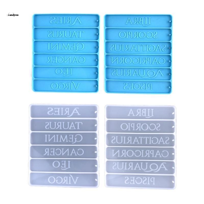 ✿ Khuôn Silicone Làm Thẻ Đánh Dấu Trang Sức Thủ Công DIY