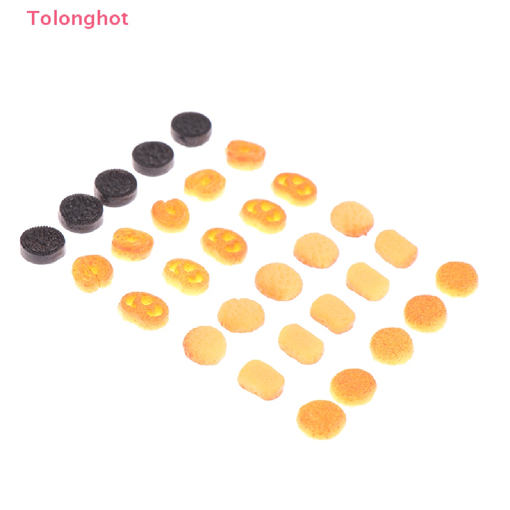 Set 10 Mô Hình Bánh Quy Trang Trí Nhà Búp Bê