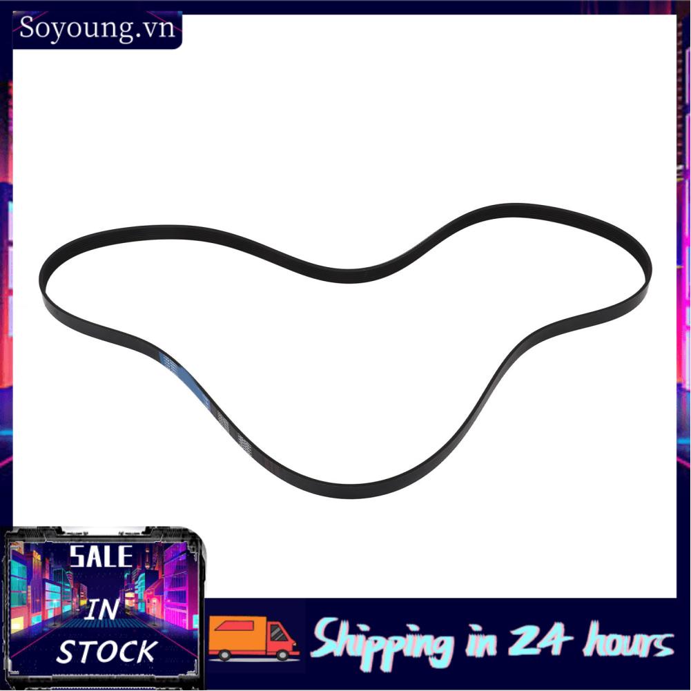 Soyoung 7PK1940  Tough Heat Resistant Serpentine Belt Exquisite Workmanship Anti Aging for Vehicle