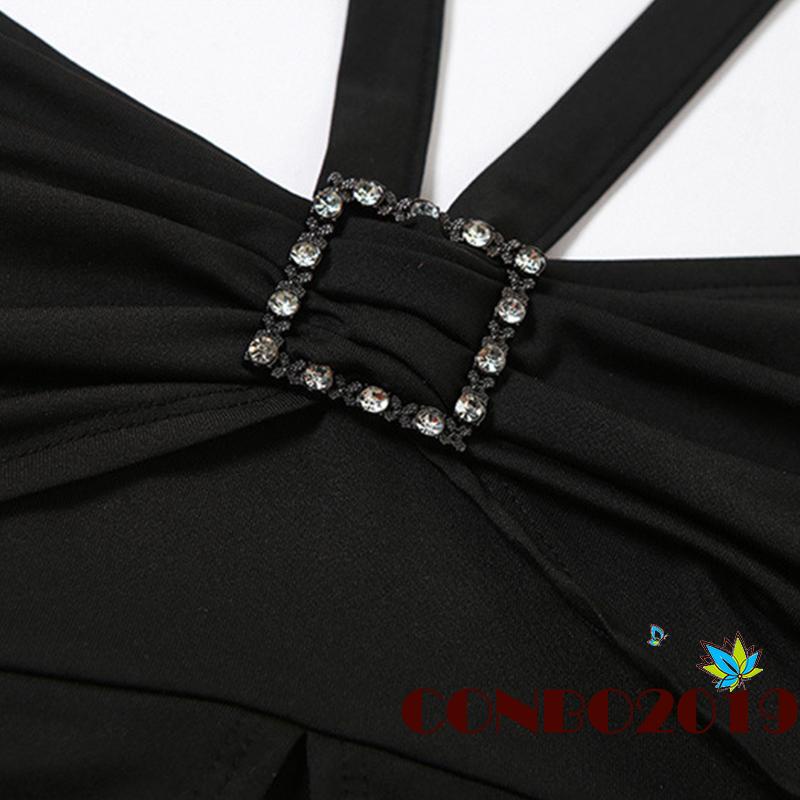 Áo Sát Nách Hở Vai Xẻ Tà Thời Trang Đường Phố Mùa Hè Cho Nữ