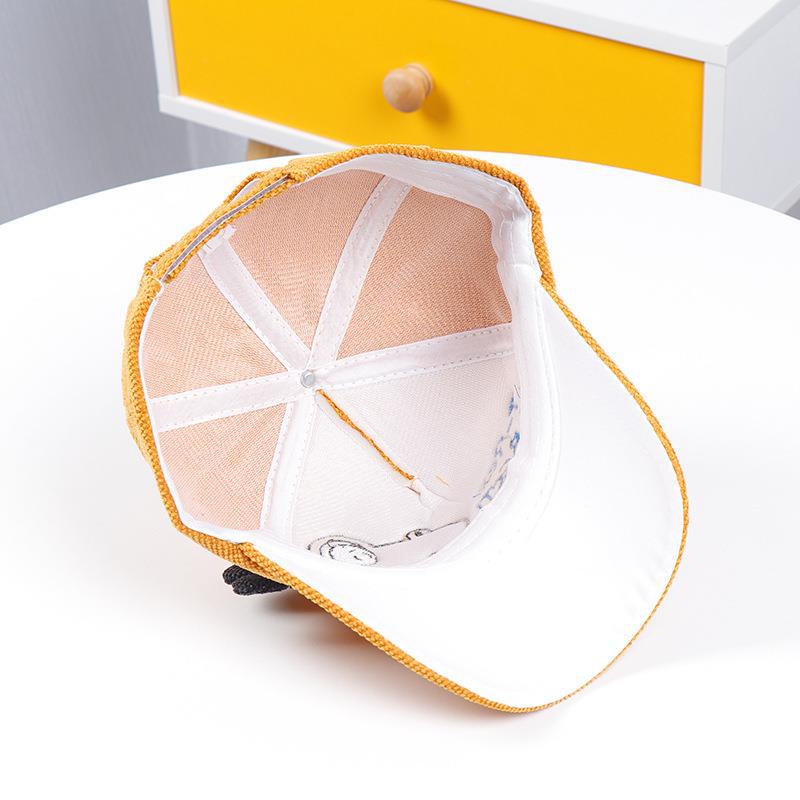 Nón Lưỡi Trai Hình Khủng Long Hoạt Hình Dễ Thương Chống Nắng Tùy Chỉnh Phong Cách Hàn Quốc Cho Bé Trai