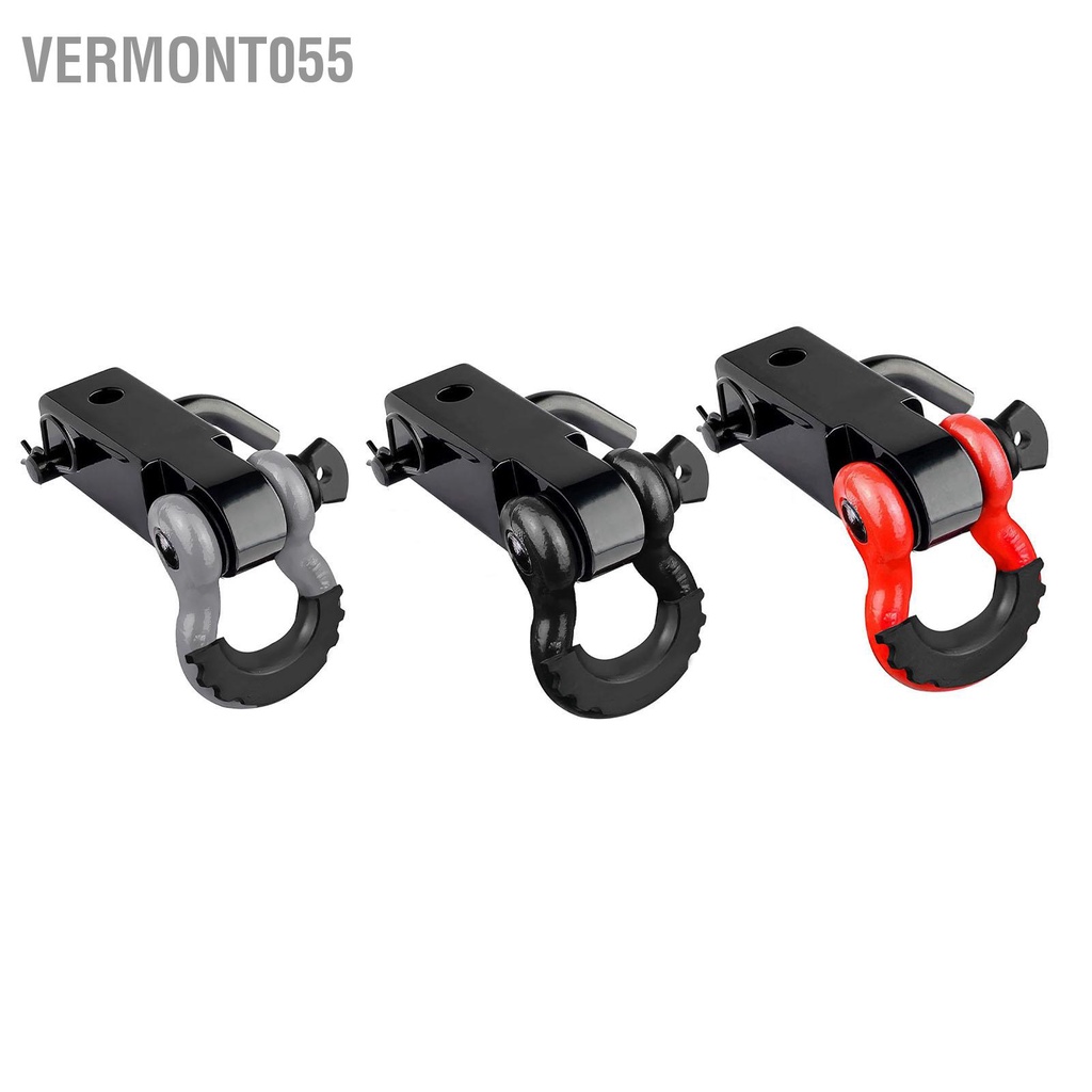 Vermont055 Bộ thu móc khóa bằng thép chắc chắn Cách âm PU cường độ cao Vòng còng vòng D cho Off Road Succor
