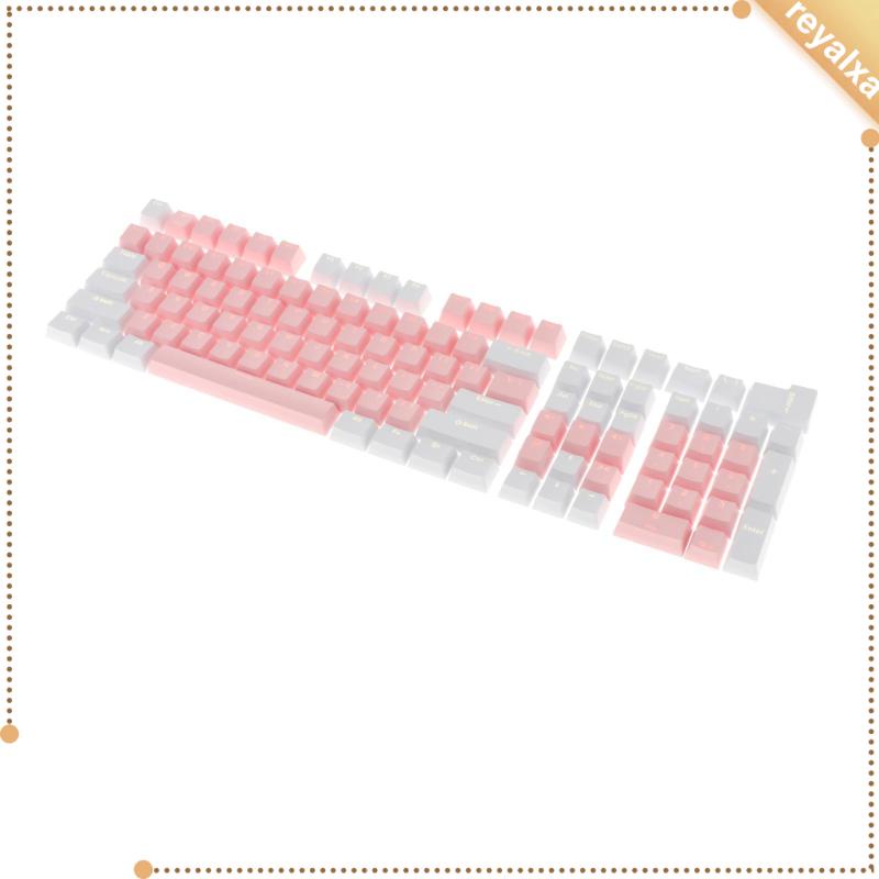 Bộ 108 Nút Bàn Phím Cơ 61 Phím Có Đèn Nền Hai Màu Chuyên Nghiệp Dễ Lắp Đặt