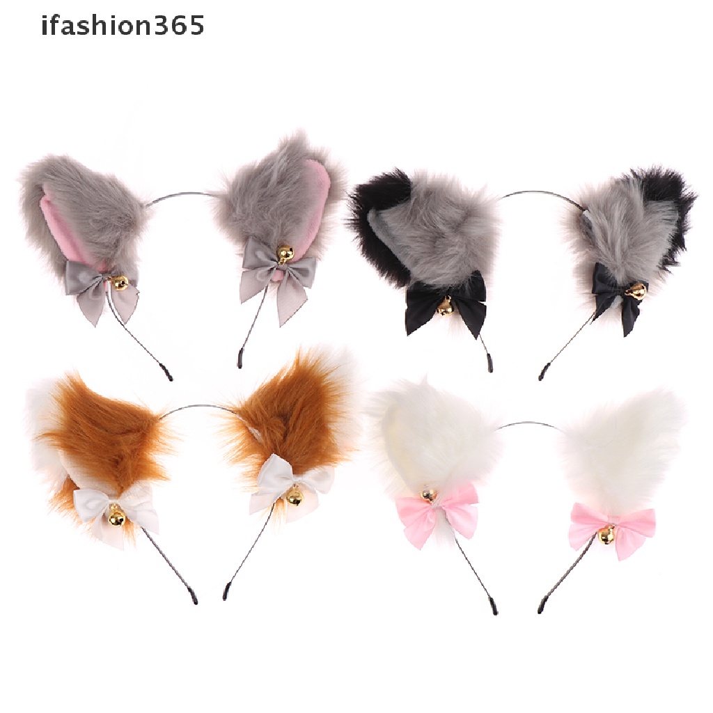 Băng Đô Tai Mèo Hóa Trang Halloween 15 Màu Tùy Chọn ifashion365