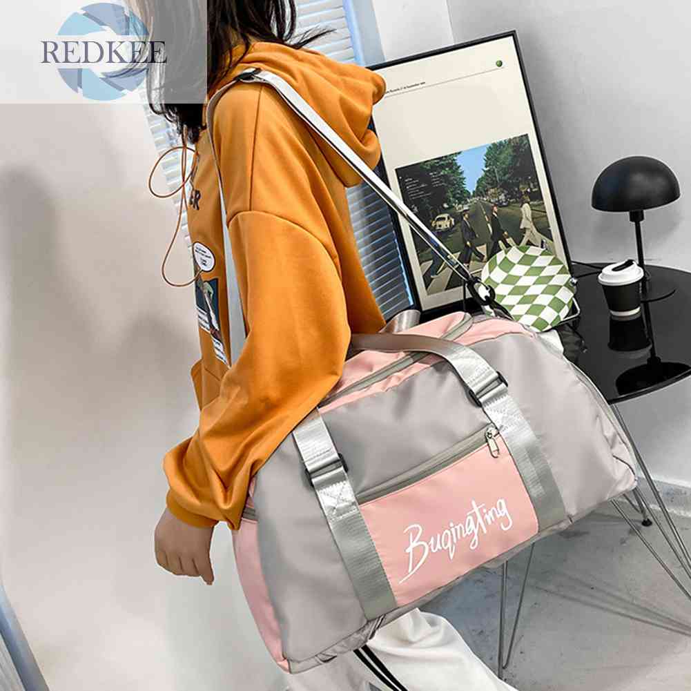 Túi Đựng Đồ Tập Thể Thao Sức Chứa Lớn Chia Ngăn Khô / Ướt Tiện Dụng Cho Nam Và