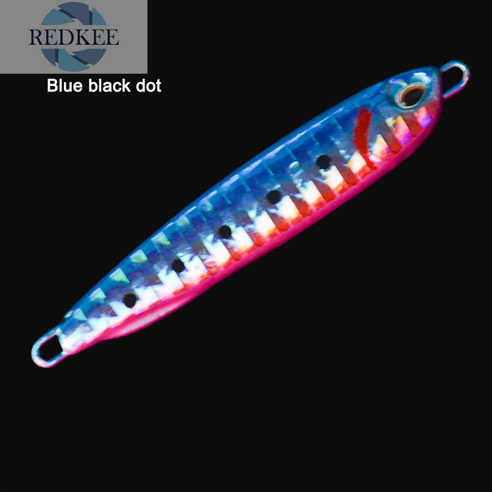 Mồi Câu Cá Giả Bằng Kim Loại Phát Sáng Sống Động