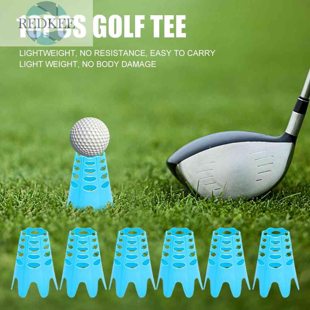 Set 10 Đinh Gắn Bóng Golf Có Thể Tái Sử Dụng