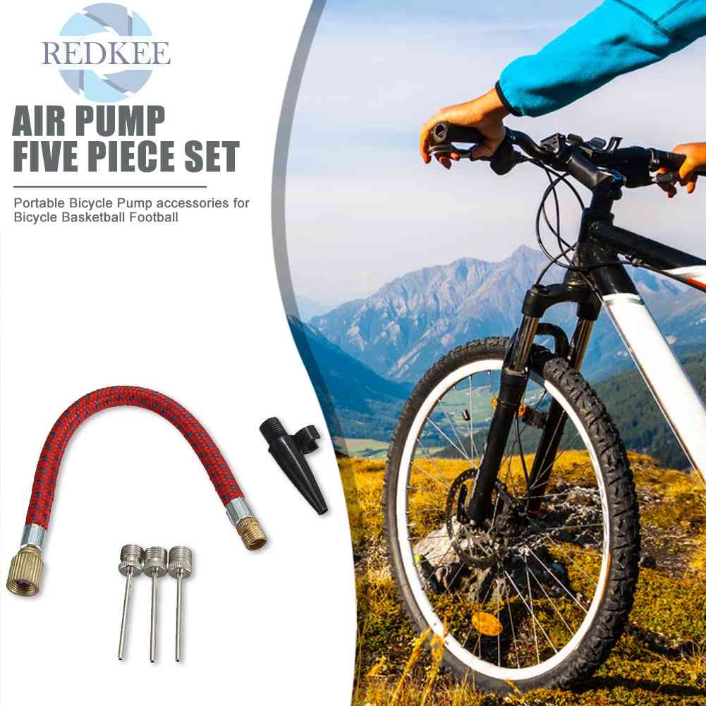 Set 5 Dụng Cụ Bơm Bánh Xe Đạp