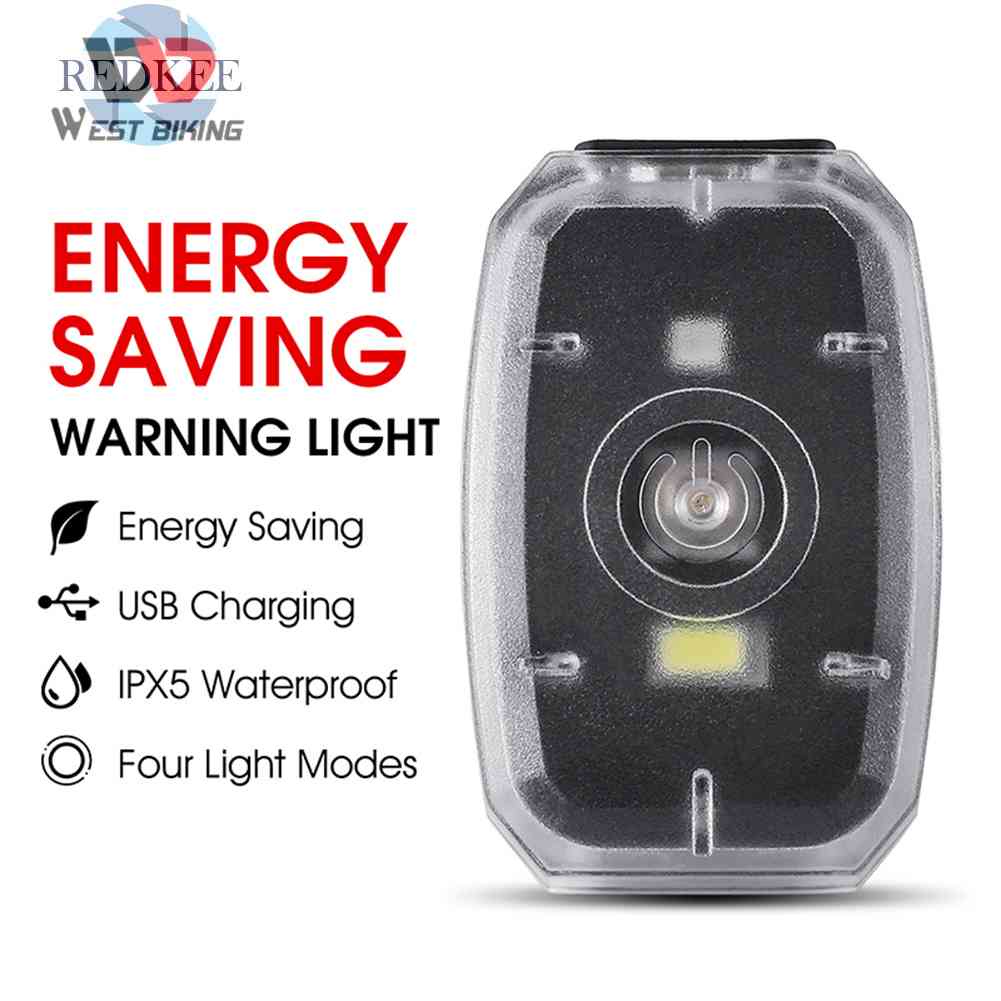 Đèn LED Góc Rộng 4 Bóng Chống Thấm Nước Chuyên Dụng Cho Xe Đạp