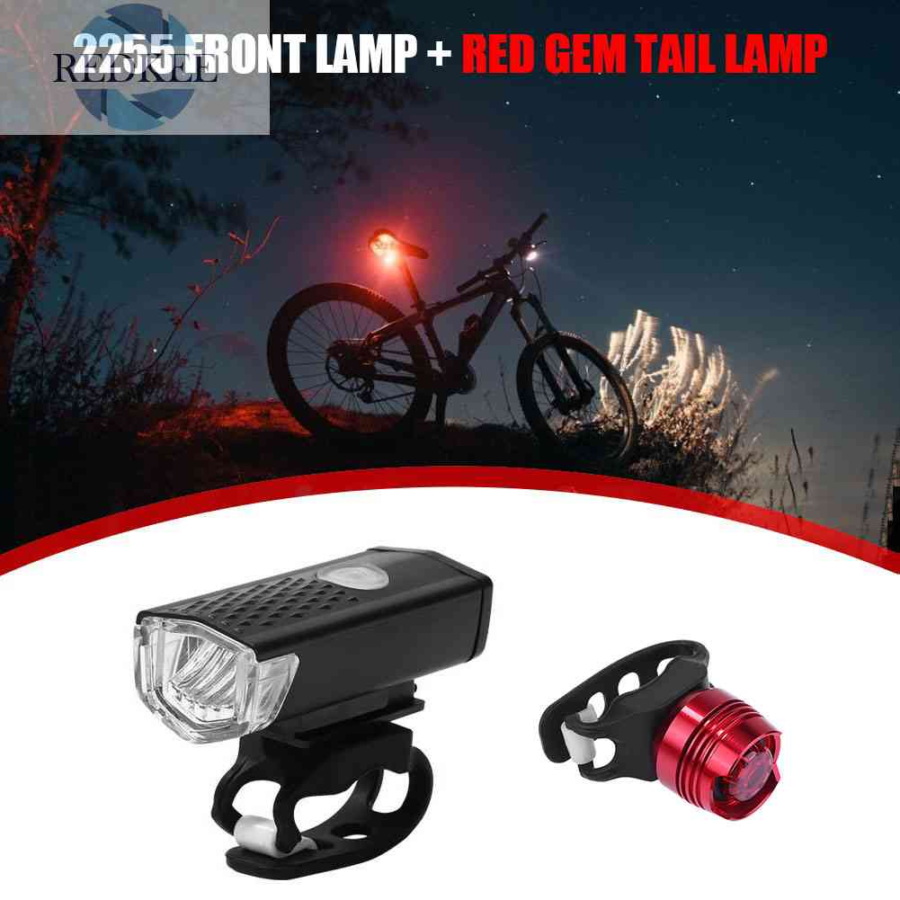 Đèn Chiếu Hậu Ban Đêm Cho Xe Đạp Có Thể Sạc Lại