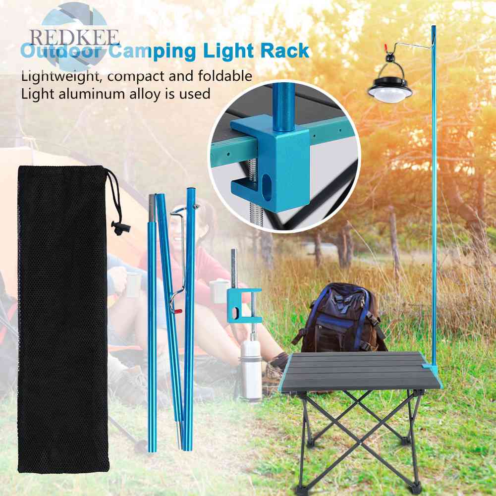 Giá Đỡ Bóng Đèn Có Thể Tháo Rời Tiện Dụng Mang Theo Du Lịch Cắm Trại