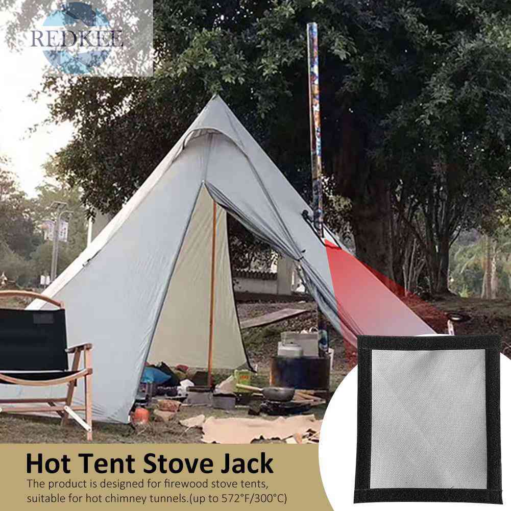 Tấm Vải Thông Hơi Chống Cháy Chống Nóng Tiện Dụng Khi Đi Cắm Trại