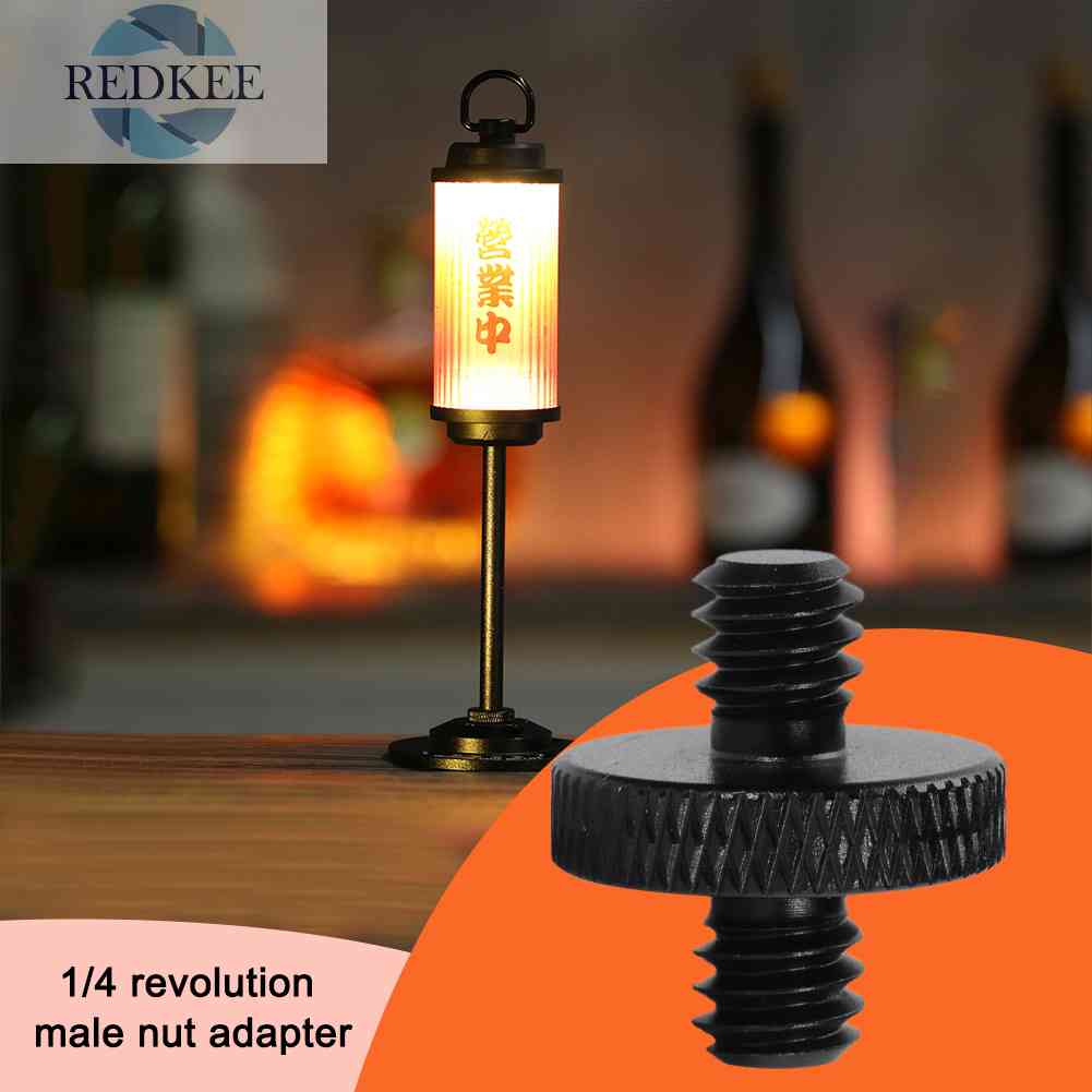 Ốc Vít 1 / 4 Inch Chuyển Đổi Đầu Đực Cho Giá Đỡ Ba Chân Camera