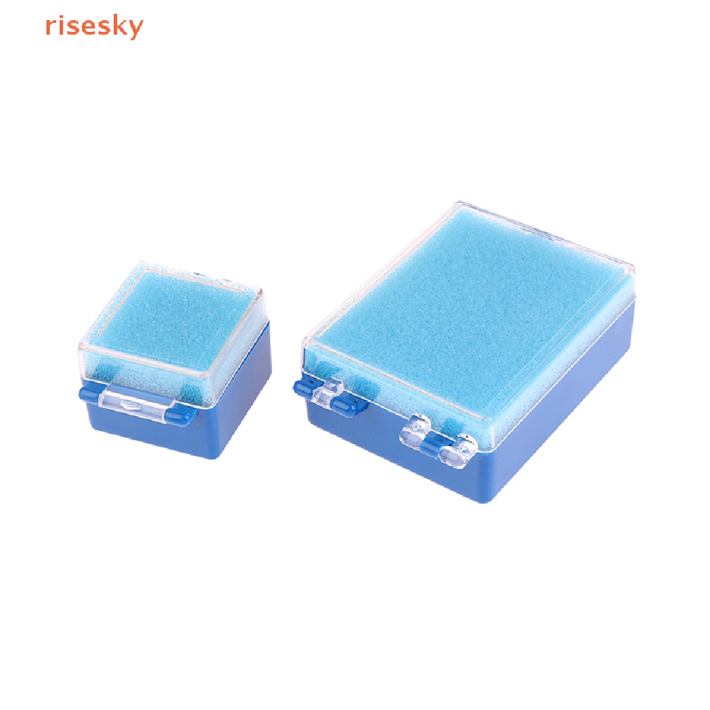Hộp Đựng Răng Giả Bằng Nhựa 1 / 2in Có Mút Xốp