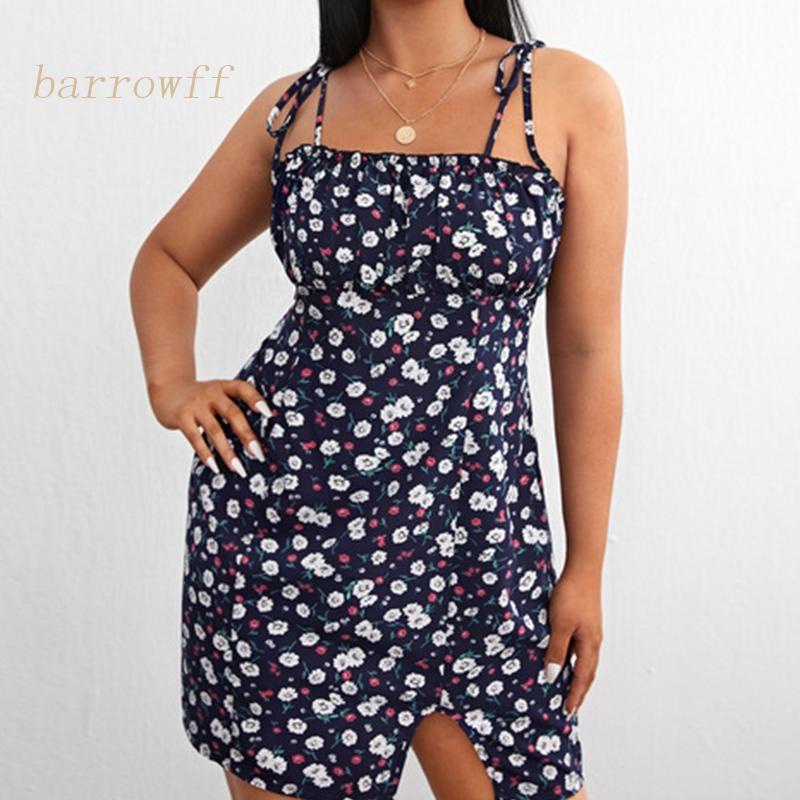 Đầm Mini Hai Dây Hở Vai Gợi Cảm Thời Trang Mùa Hè Cho Nữ