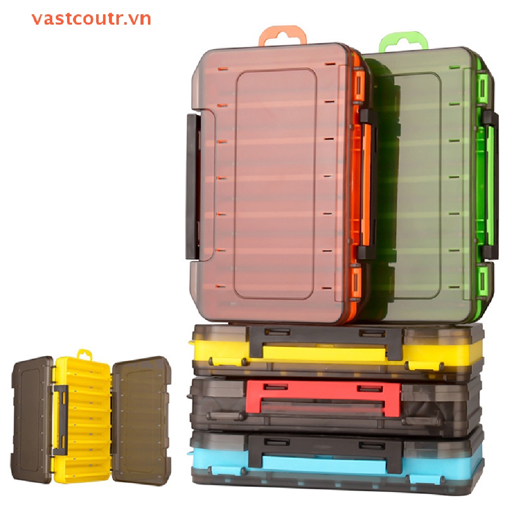 Hộp Đựng Phụ Kiện Câu Cá 14 Ngăn Tiện Dụng