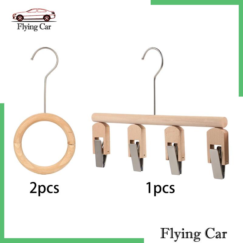 [Lzdjfmy2] Giá Đỡ Khăn Quàng Cổ Thắt Lưng Bằng Gỗ Tiết Kiệm Không Gian