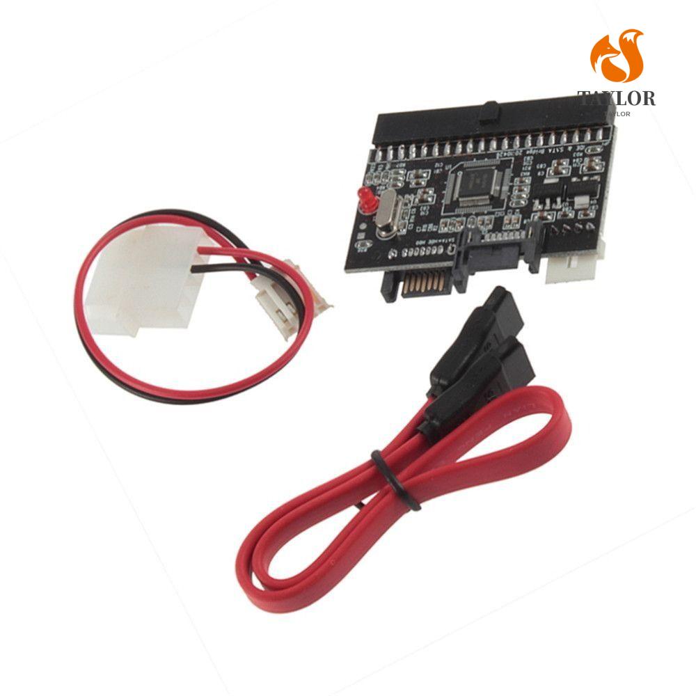 Bộ Chuyển Đổi TAYLOR1 SATA Sang IDE 2 Trong 1 Cho Ổ Cứng ATA HDD 40 Pin 3.5 "inch