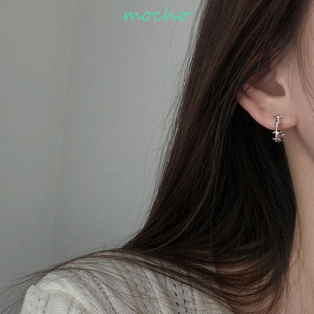 Bông Tai Hình Tròn Phong Cách Thời Trang Hàn Quốc