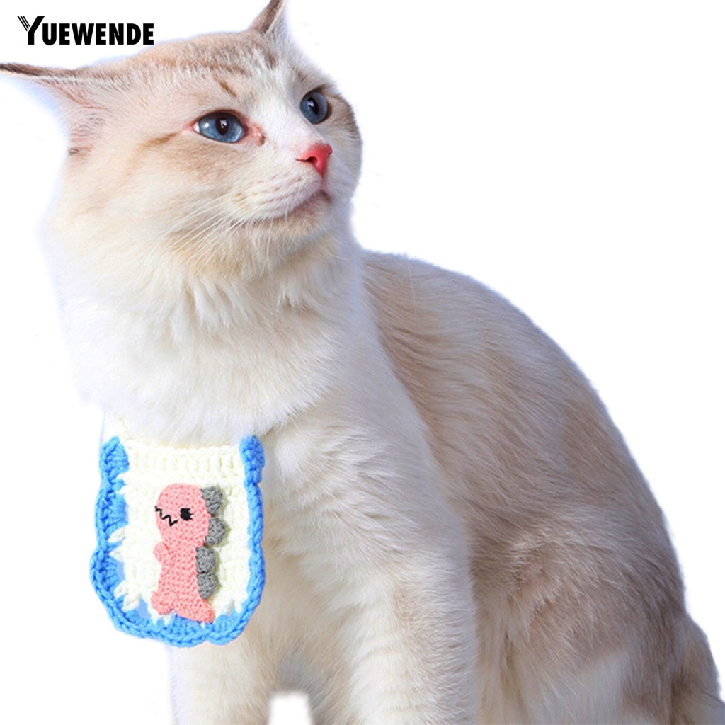 Yếm Ăn Màu Sắc Tươi Sáng Hình Vịt Vàng / Khủng Long / Cà Rốt Cho Thú Cưng