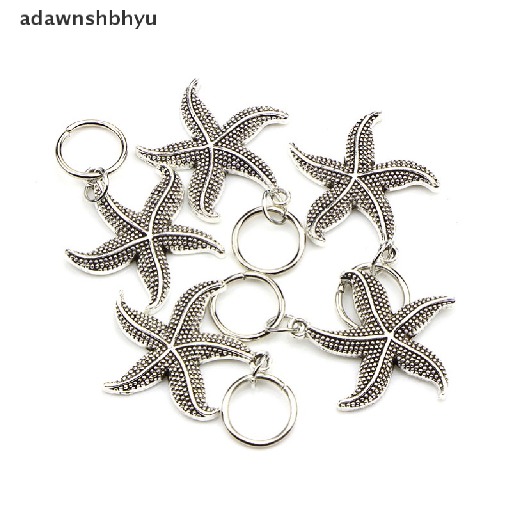 Set 50 Kẹp Tóc Kim Loại Hình Sao Biển Xinh Xắn