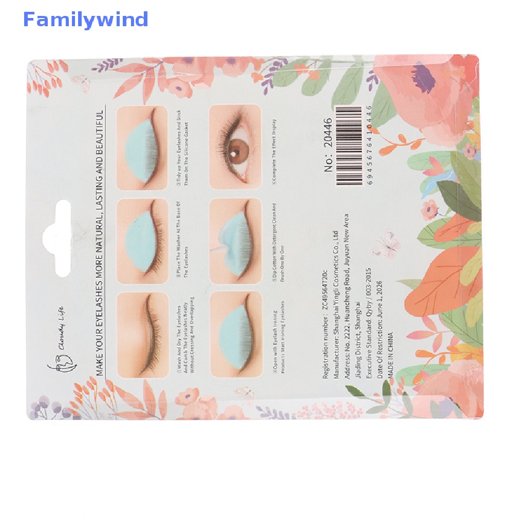 Set 5 Cặp Đệm Silicone Hỗ Trợ Uốn Mi Tiện Dụng