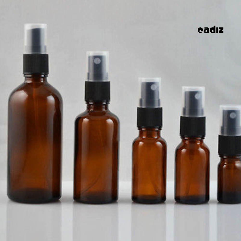 Lọ Thủy Tinh Rỗng Đựng Tinh Dầu Màu Hổ Phách 10 / 15 / 20 / 30 / 50 / 100ML