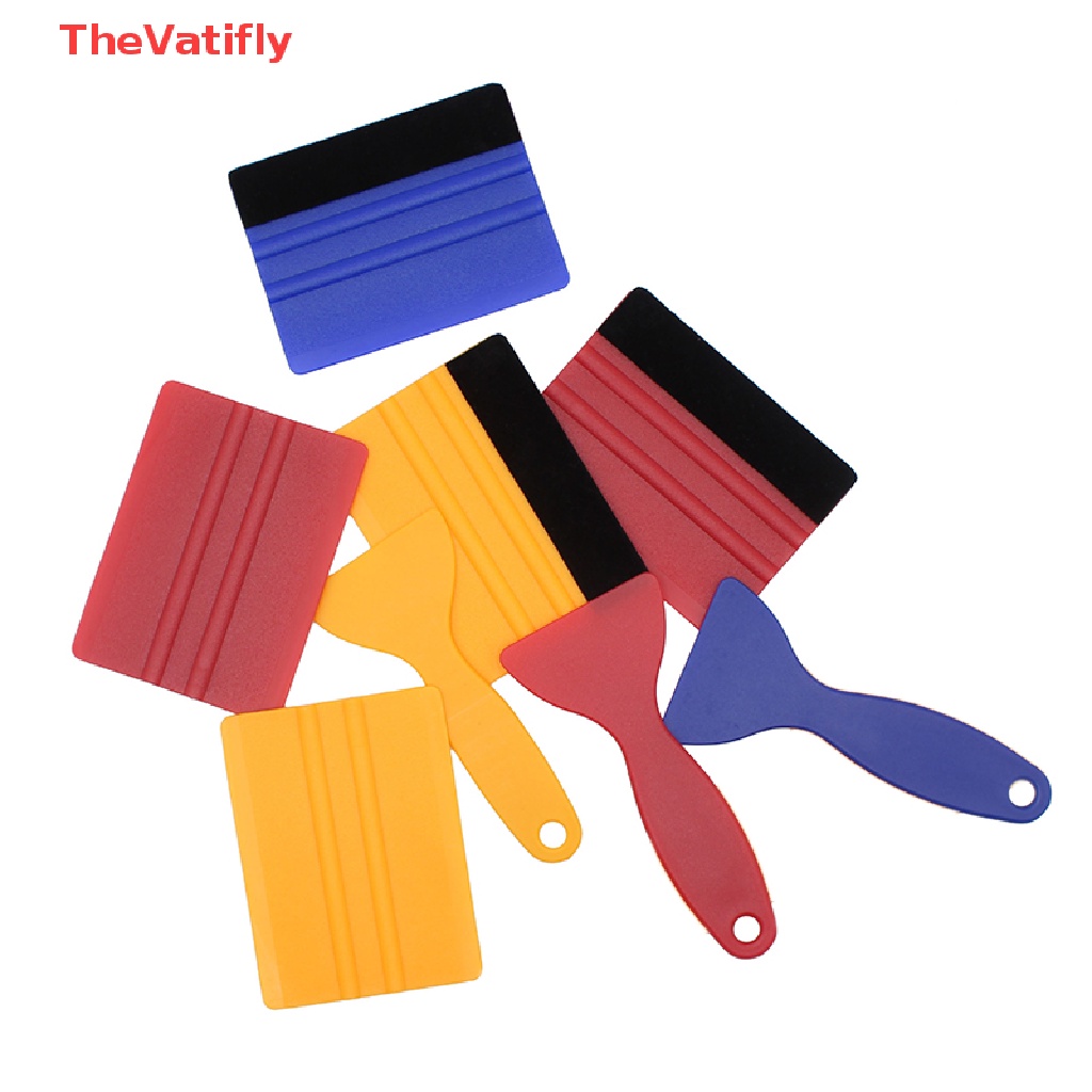 [Thevalifly] Dụng Cụ Cạo Phim Dán Kính Xe Hơi Bằng Nhựa PP