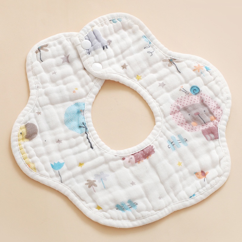 yếm ăn dặm yếm cho bé  yếm cho bé ăn dặm8 Lớp khăn tắm bằng bọt bông cho bé biB Rounded baby