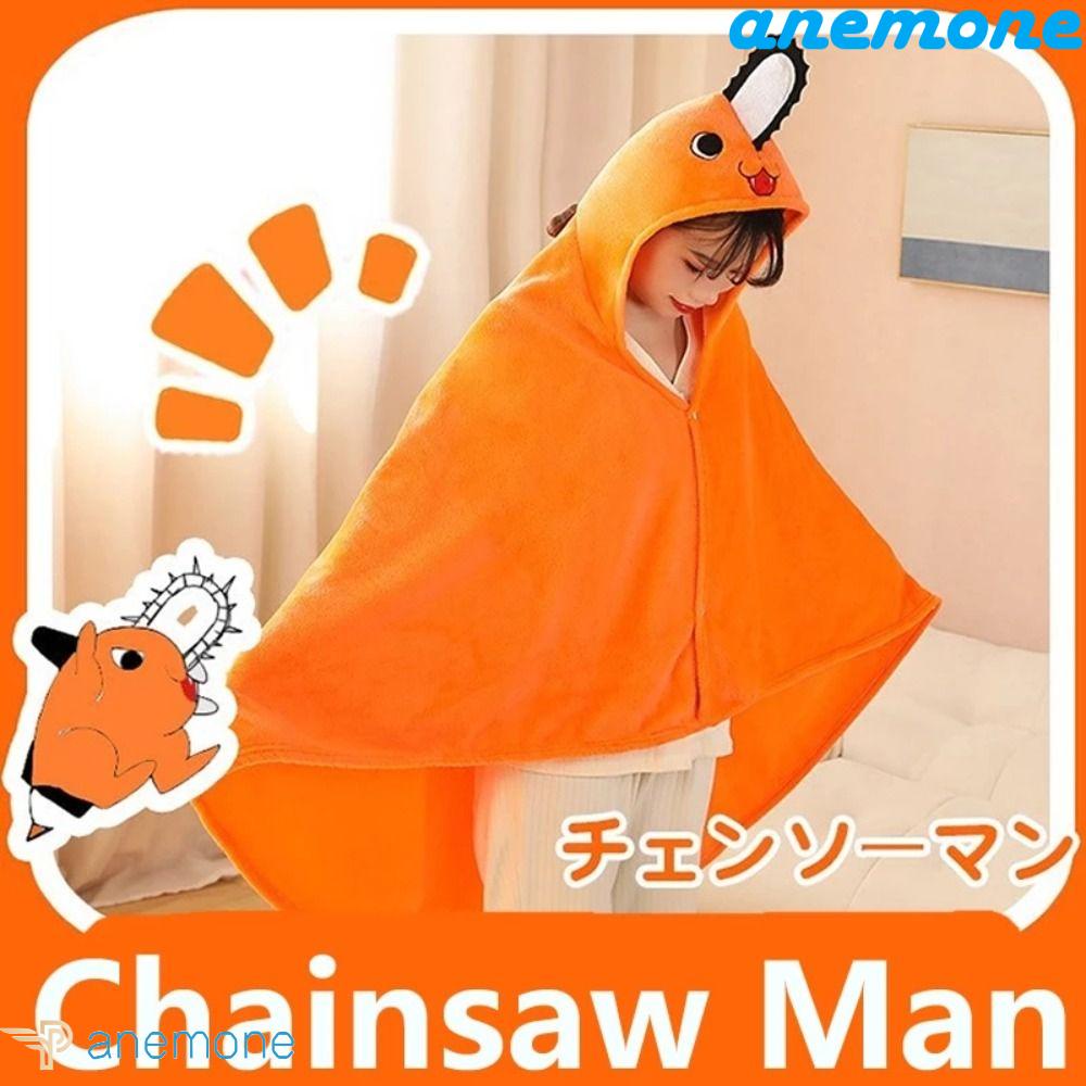 Áo Choàng Bông Chống Gió Hóa Trang Nhân Vật Anime Chainsaw Man
