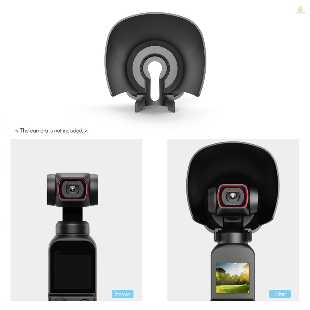 Bộ Phụ Kiện Bảo Vệ Ống Kính Máy Ảnh Đa Năng STARTRC + Loa Che Nắng + Giá Đỡ Thay Thế Cho DJI Pocket 2