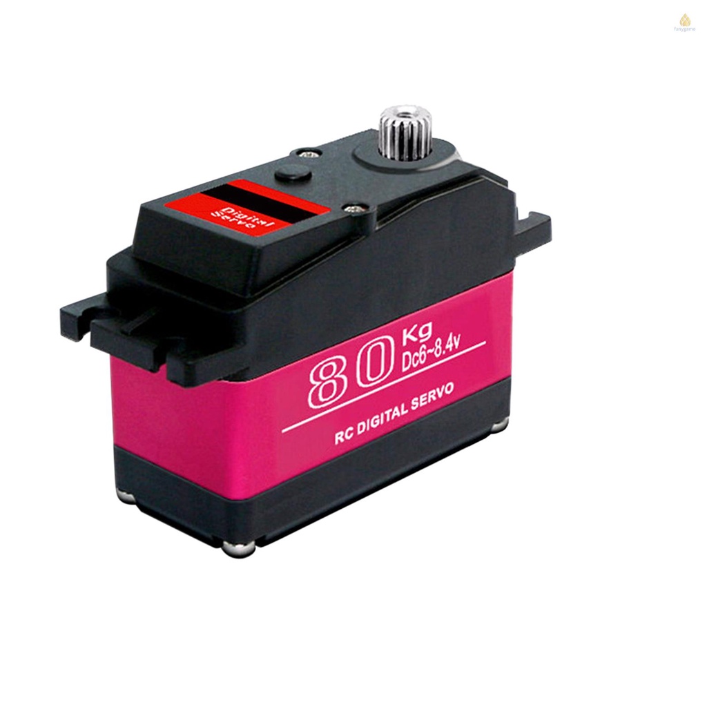 Động Cơ Servo Kỹ Thuật Số 80kg 270Kg° Mô Men Xoắn Cao Chống Nước Thay Thế Cho Xe Hơi Điều Khiển Từ Xa 1 / 5 HSP HPI