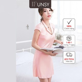 🌸đầm ngủ sexy🌸đầm quyến rũ 💗freeship💗 lụa satin dáng ôm sang trọng đẹp xuất sắc